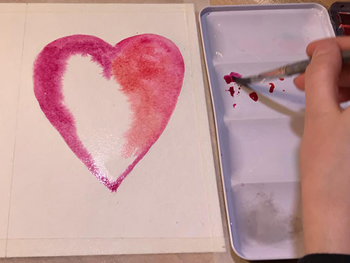 Valentine's Day Greeting card tutorial