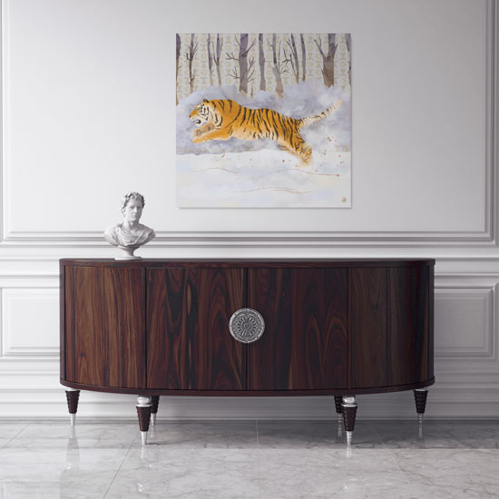 Siberian Tiger Canvas Art Print